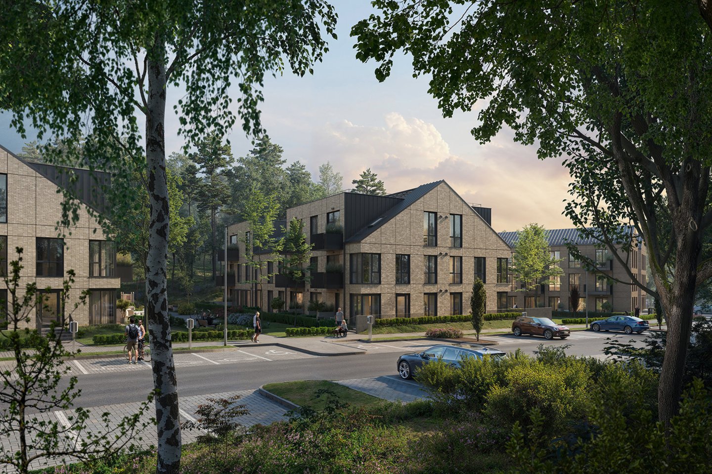 Daugiabučių gyvenamųjų namų kvartalas „Mosso“