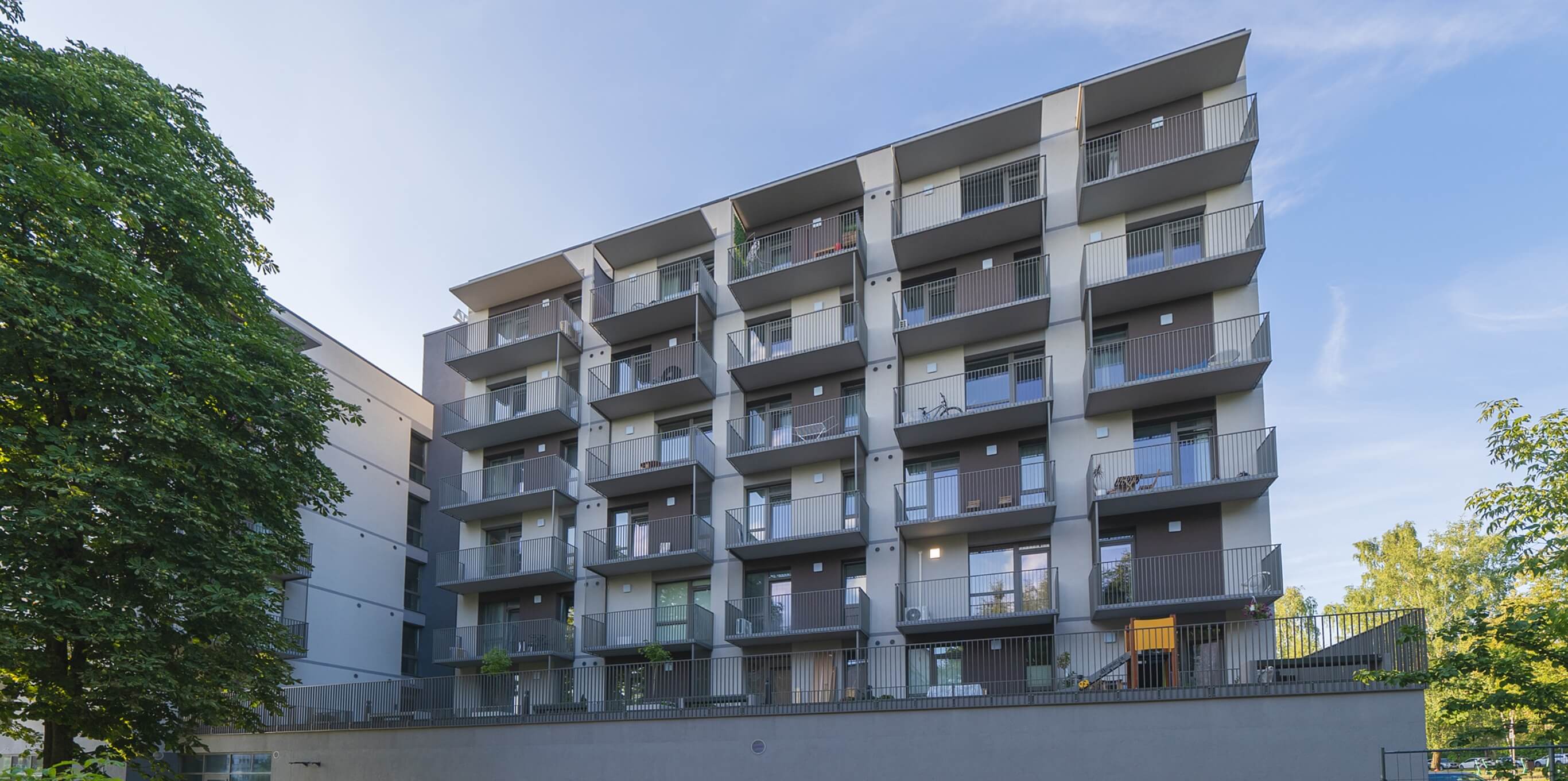 Daugiabučio gyvenamojo namo statyba